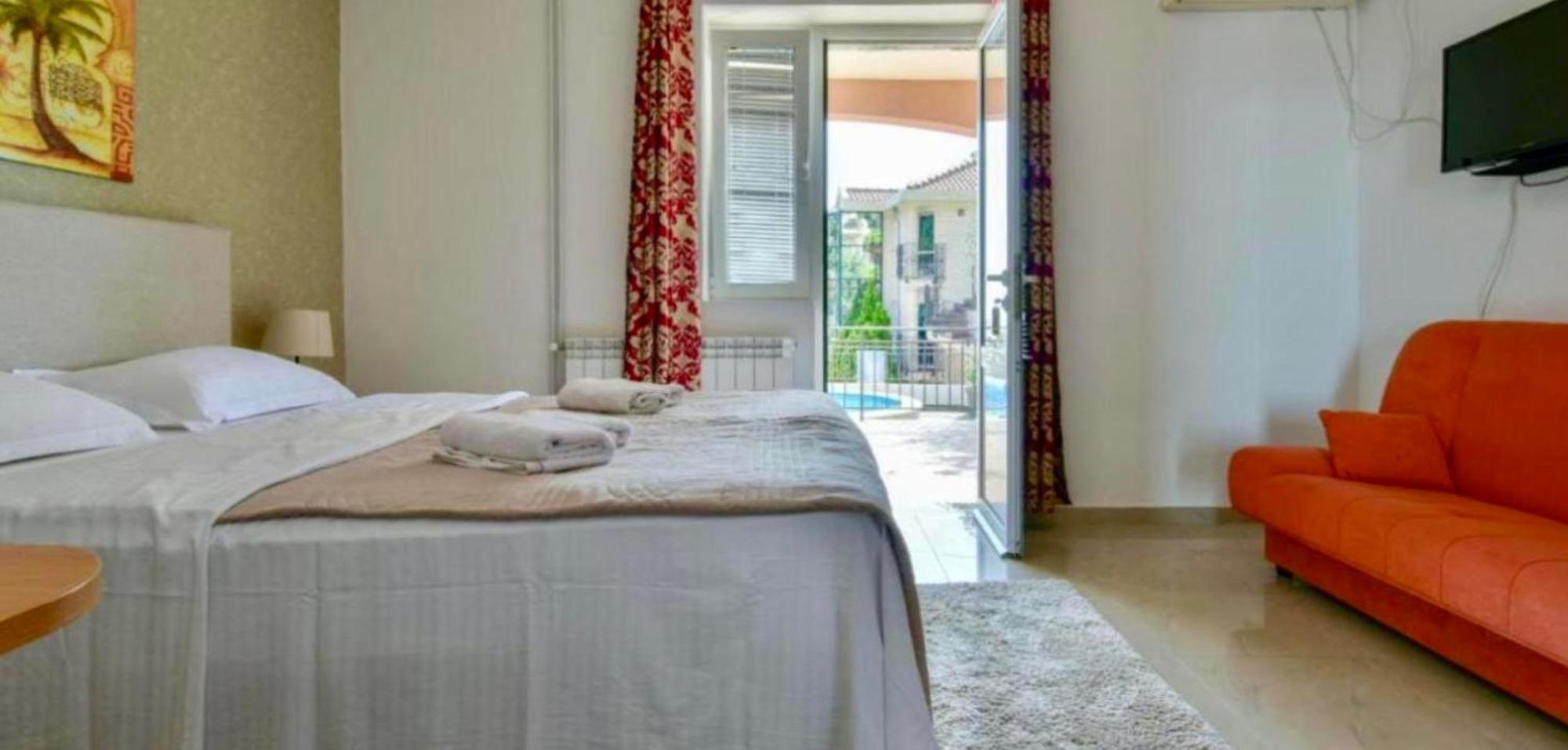 Apartments Kentera Sveti Stefan Buitenkant foto