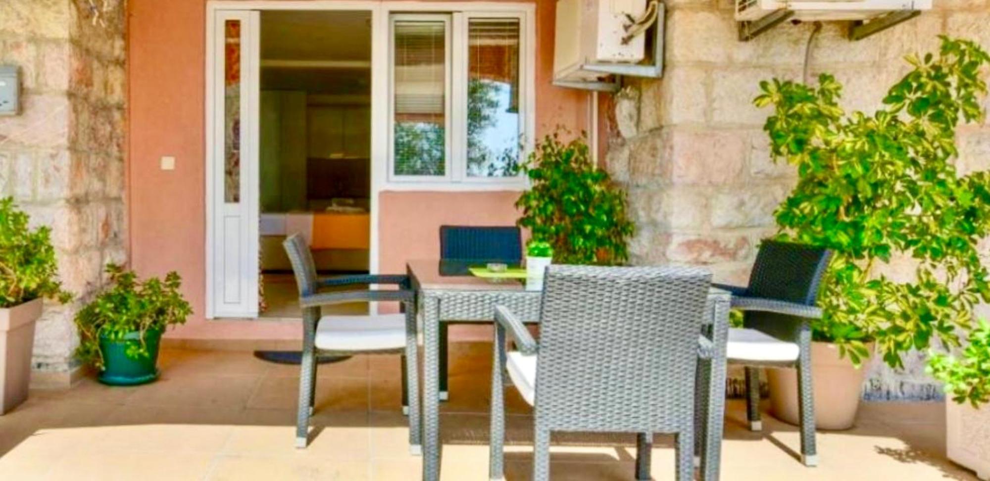 Apartments Kentera Sveti Stefan Buitenkant foto